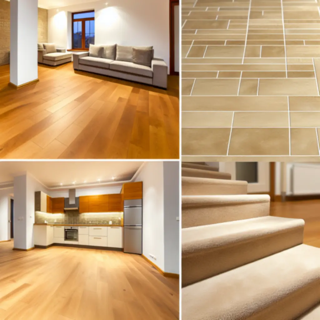 A bright interior featuring beautifully installed flooring in a warm oak finish